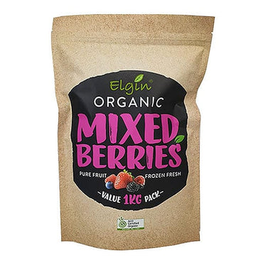 Elgin Organics Organic Frozen Mixed Berries 1Kg